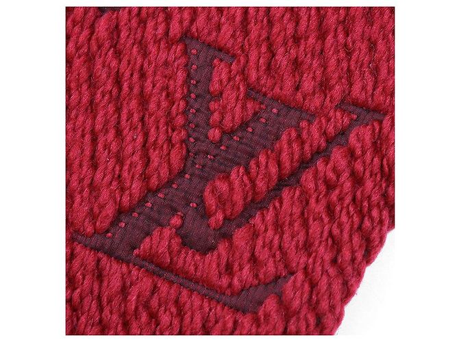 Louis Vuitton Echarpe Logomania Wool Silk Scarf - vista 6