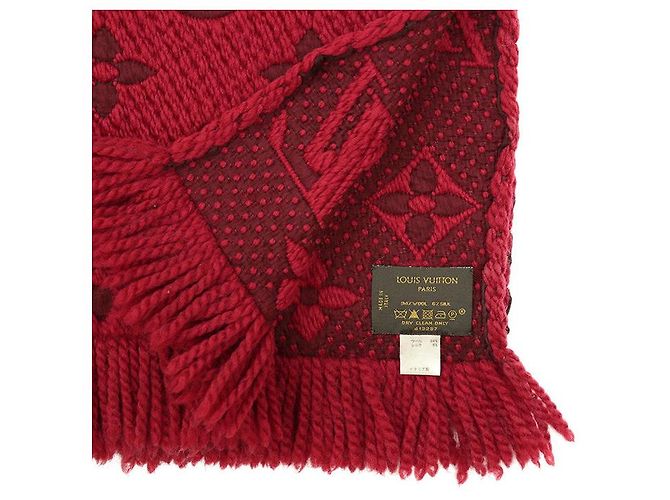 Louis Vuitton Echarpe Logomania Wool Silk Scarf - vista 8