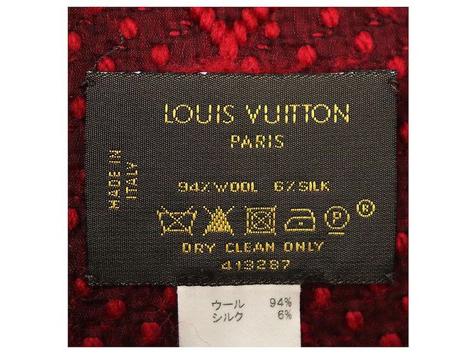 Louis Vuitton Echarpe Logomania Wool Silk Scarf - vista 9