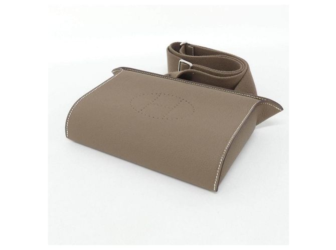 Hermès Borsa a tracolla Hermes Vide Poche Togo - vista 3