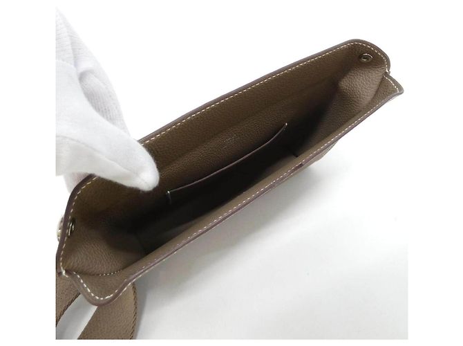 Hermès Borsa a tracolla Hermes Vide Poche Togo - vista 7