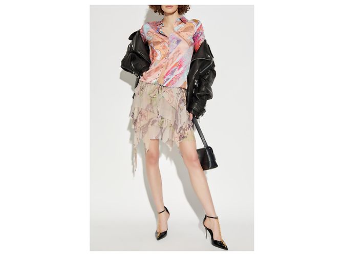 Camicia Diesel C-AMELIA multicolore patchwork - vista 2