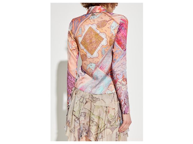 Camicia Diesel C-AMELIA multicolore patchwork - vista 4