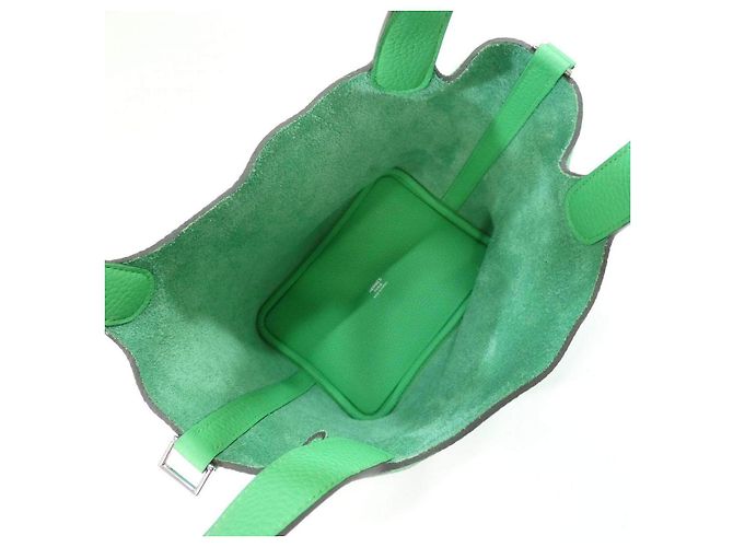 Borsa Hermès Picotin Lock PM in Taurillon Clemence - vista 8