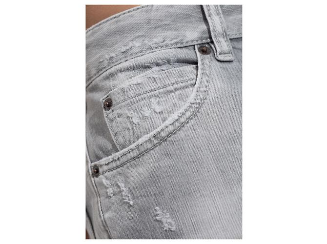 Jeans Boston Dsquared2 cinza de algodão - vista 5
