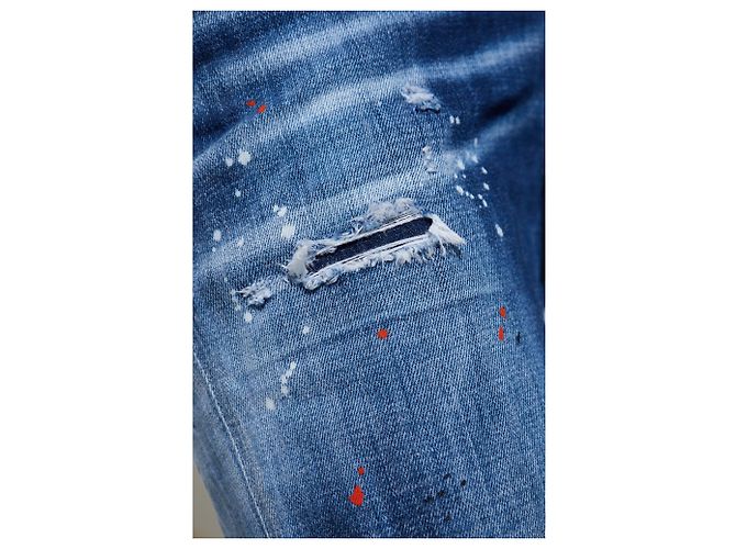 Vaqueros skinny Cool Girl Dsquared2 azul marino - vista 5
