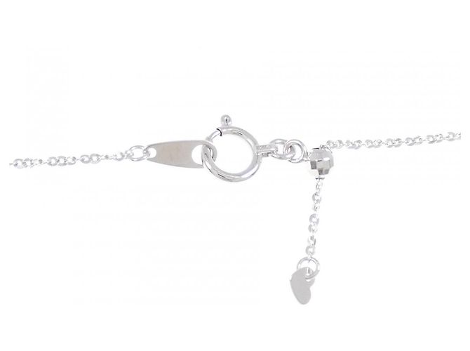 Autre Marque Collana in oro bianco Au750 e diamanti - vista 5