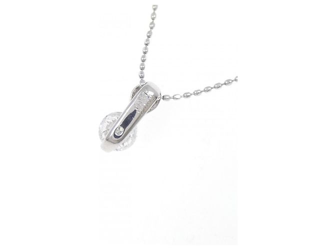 Autre Marque Platin-Diamant-Halskette - Ansicht 4