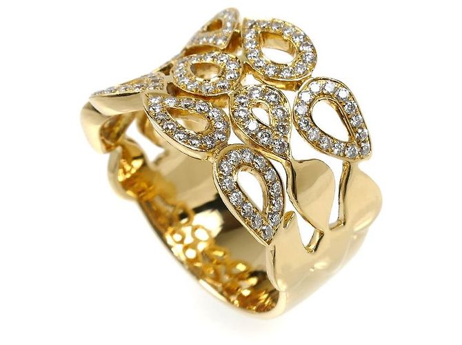 Autre Marque Anello con diamanti Au750 - vista 2