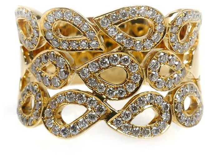 Autre Marque Anello con diamanti Au750 - vista 3