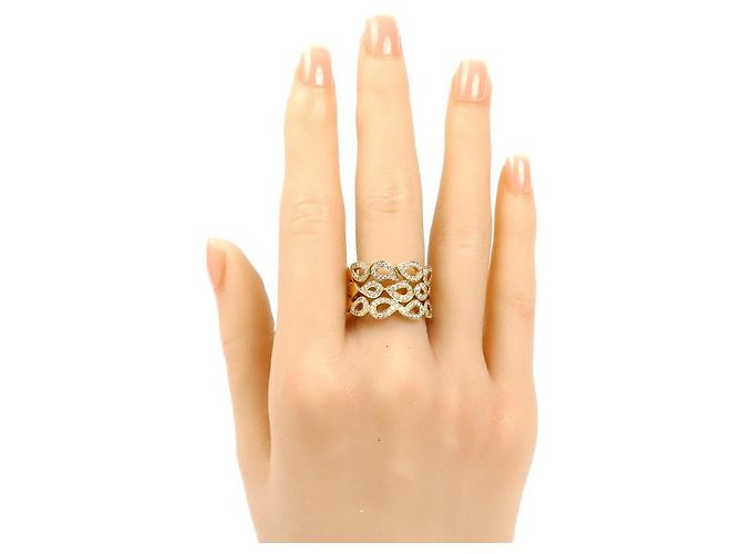 Autre Marque Anello con diamanti Au750 - vista 7