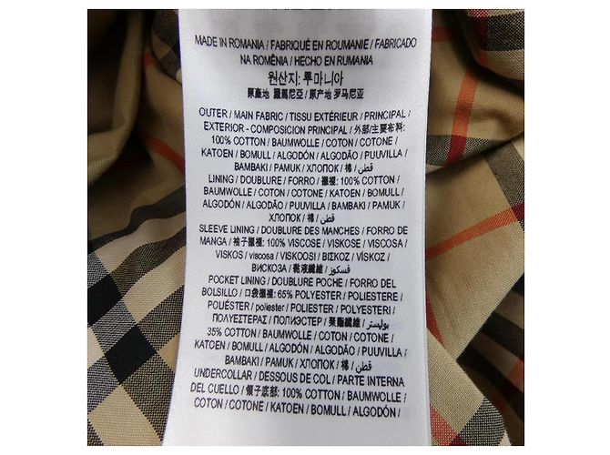 Gabardina Burberry - vista 3
