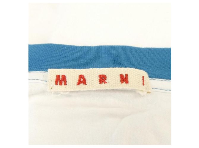 Camiseta de algodón blanca Marni - vista 4