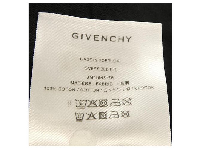 T-shirt Givenchy nera - vista 3