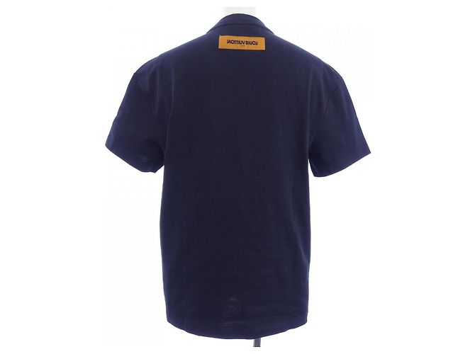 Camiseta de algodón con firma bordada Louis Vuitton - vista 2