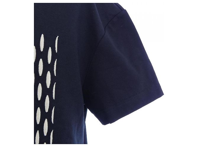 Camiseta de algodón con firma bordada Louis Vuitton - vista 6