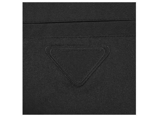 Pantaloncini Prada in cotone nero - vista 4