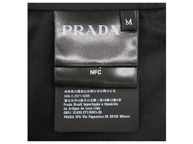 Pantaloncini Prada in cotone nero - vista 7