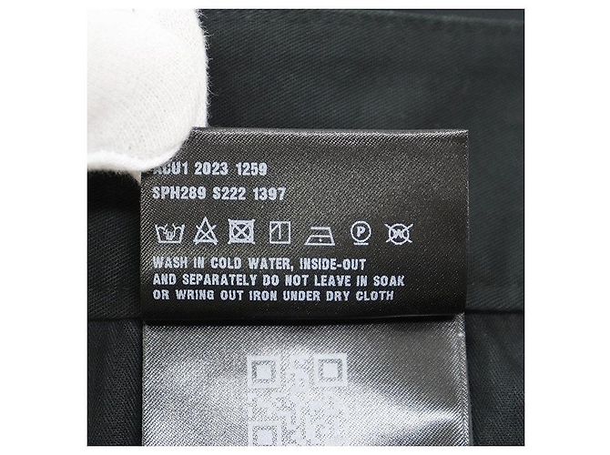 Pantaloncini Prada in cotone nero - vista 8