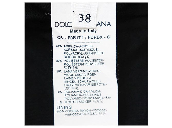 Dolce & Gabbana Abrigo de mezcla de mohair Dolce&Gabbana - vista 7