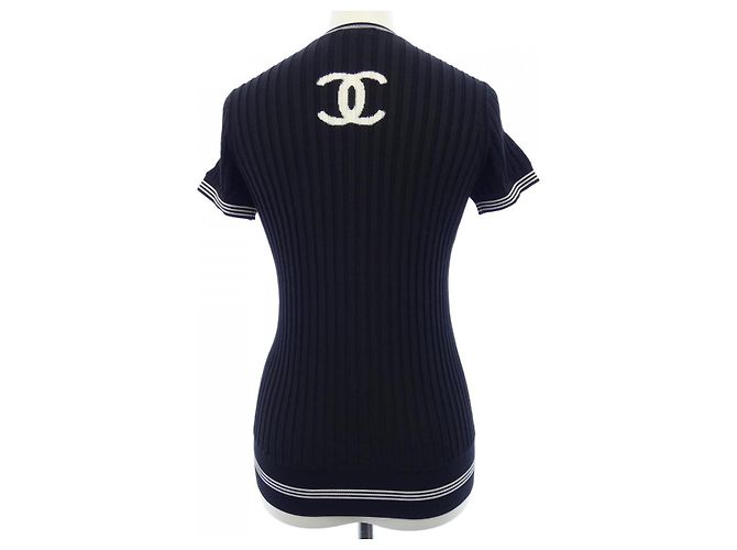 Chanel Stricktop Schwarz - Ansicht 2