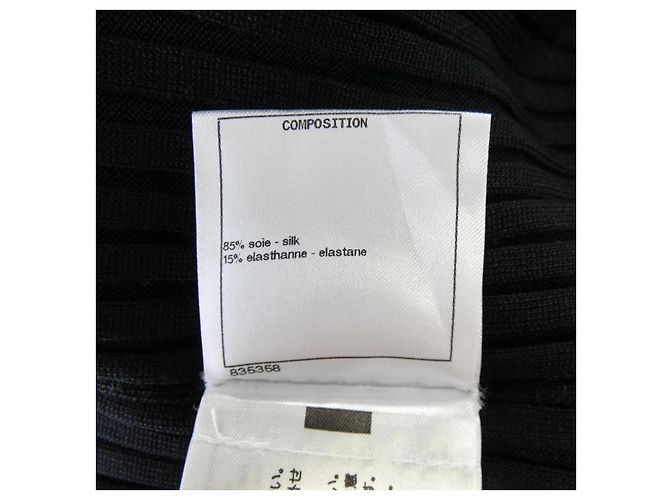 Chanel Stricktop Schwarz - Ansicht 3