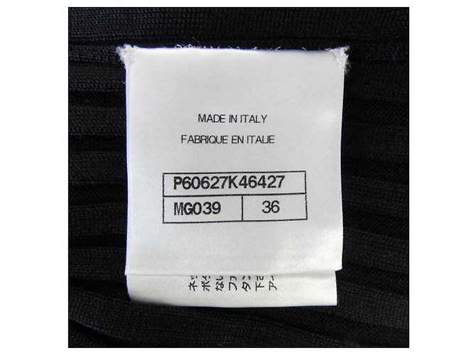 Chanel Stricktop Schwarz - Ansicht 5