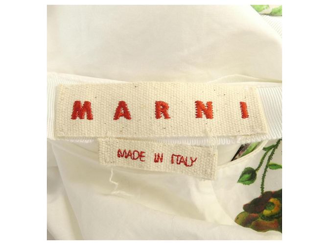 Top floral Marni blanco - vista 4