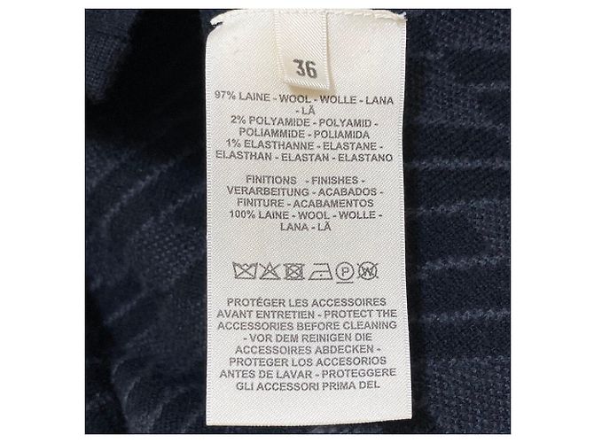 Hermès Abrigo Hermes Bias H Knit - vista 6