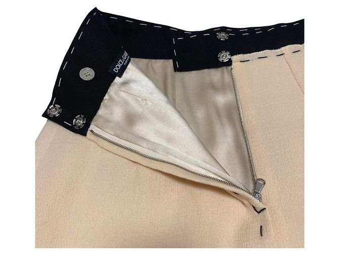 Dolce & Gabbana Falda de gabardina de lana Dolce&Gabbana - vista 5