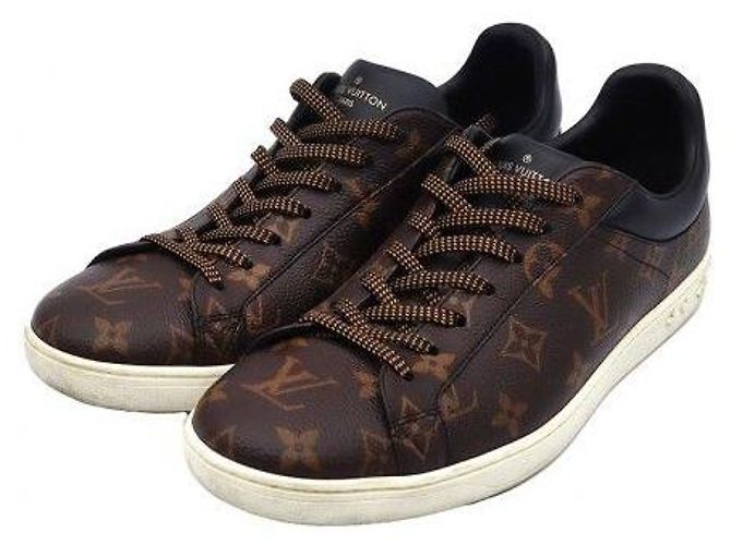 Louis Vuitton Sneakers Luxembourg in canvas Monogram - vista 2