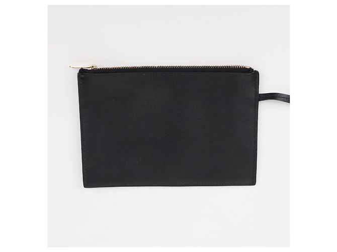 Céline Borsa Bucket Medium in vitello liscio Nero - vista 11