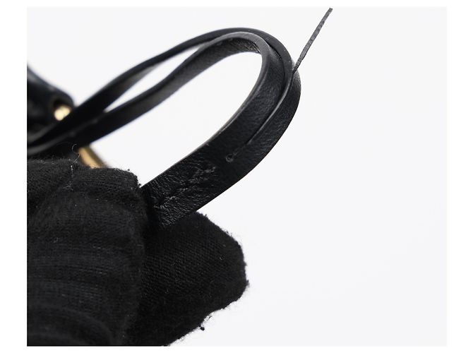 Céline Borsa Bucket Medium in vitello liscio Nero - vista 12