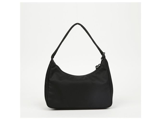 Prada Borsa Hobo Mini Re-Edition da donna Nero - vista 4