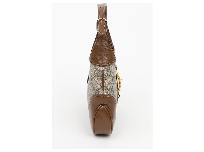 Gucci Borsa Jackie Mini Hobo Beige - vista 4