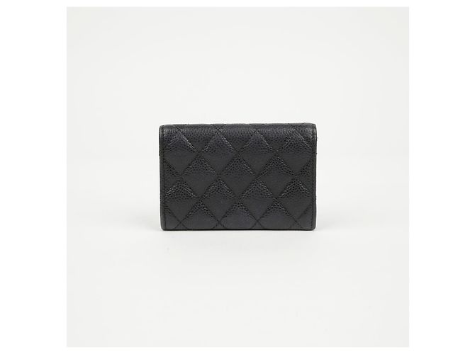Chanel Tarjetero Classic de piel de becerro Gold - vista 4