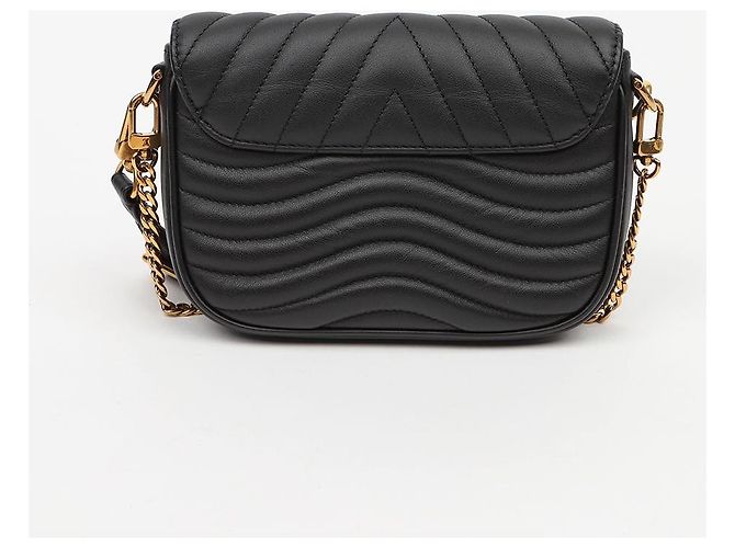 Louis Vuitton Borsa a tracolla New Wave Multi Pochette Black - vista 3