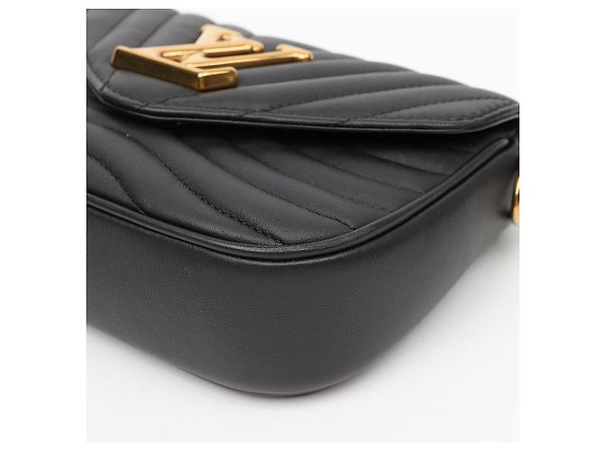 Louis Vuitton Borsa a tracolla New Wave Multi Pochette Black - vista 6