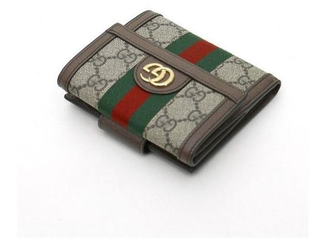 Gucci Cartera con solapa Ophidia GG Supreme Canvas - vista 5