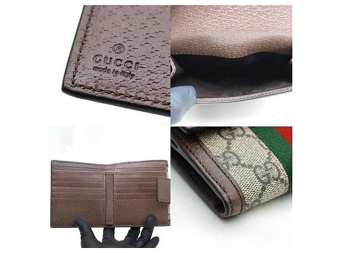 Gucci Cartera con solapa Ophidia GG Supreme Canvas - vista 7