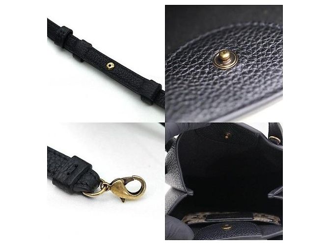 Salvatore Ferragamo Mini Top Handle in vitello nero Gancini - vista 8