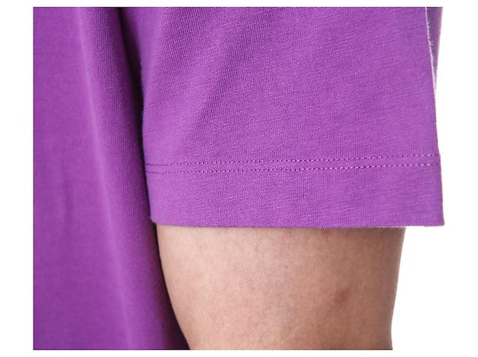 Off White T-Shirt mit kurzen Ärmeln und Handpfeil-Print - Ansicht 19