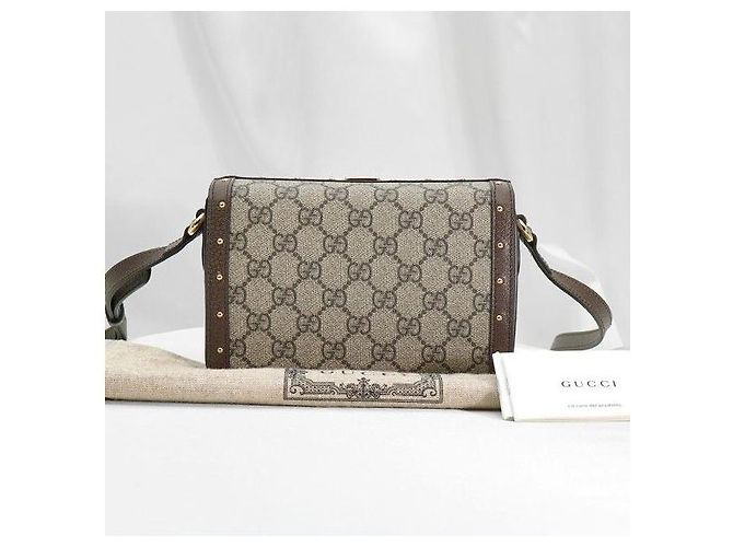 Gucci Mini borsa a tracolla in tela GG Supreme - vista 2