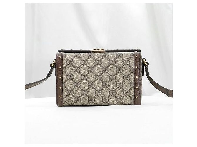 Gucci Mini borsa a tracolla in tela GG Supreme - vista 4