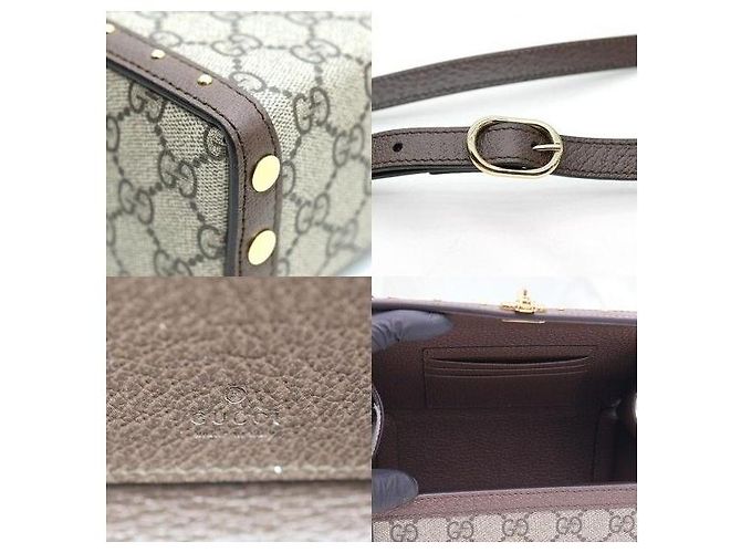 Gucci Mini borsa a tracolla in tela GG Supreme - vista 7
