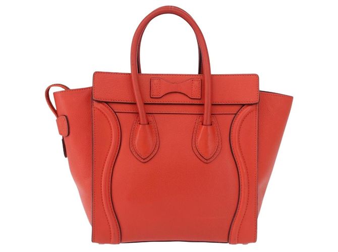 Céline Celine Luggage Smooth Leather Micro - vista 2