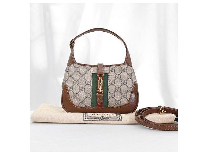 Gucci Mini borsa a tracolla in tela GG Supreme - vista 2