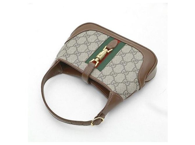 Gucci Mini borsa a tracolla in tela GG Supreme - vista 5