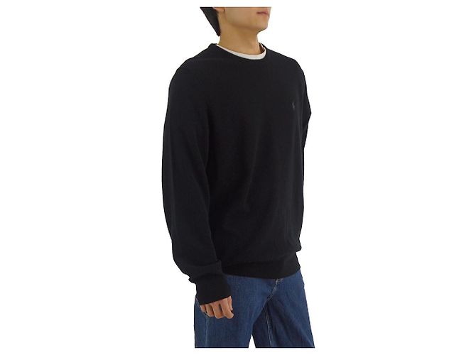 Ralph Lauren Wollstrickpullover für Herren Schwarz - Ansicht 15