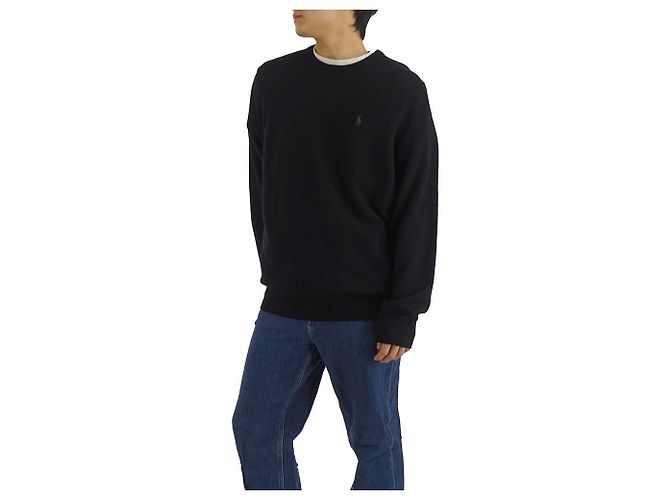 Ralph Lauren Wollstrickpullover für Herren Schwarz - Ansicht 2